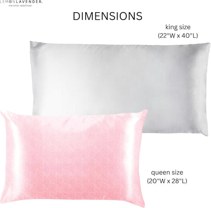 Luxe Satin Pillowcase 20" X 28" - Lofted (Queen)