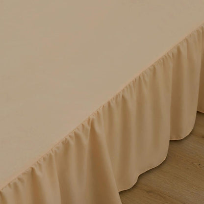 Bed Skirt Full Size Ruffled Bed Skirts with Split Corners